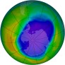 Antarctic Ozone 2008-10-11